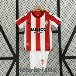 Camiseta Sporting Gijon Ninos Primera Equipación 2023/2024