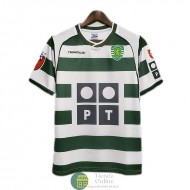 Camiseta Sporting Lisboa Retro Primera Equipación 2001/2002