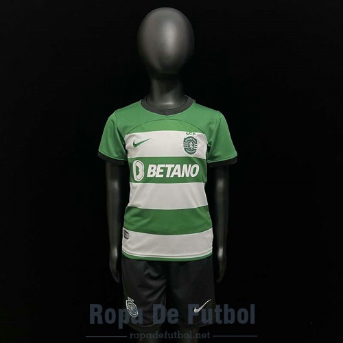 Camiseta Sporting Lisbon Ninos Primera Equipacion 2023/2024