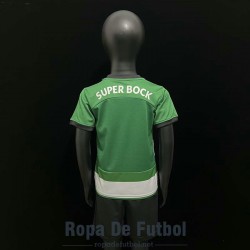 Camiseta Sporting Lisbon Ninos Primera Equipacion 2023/2024