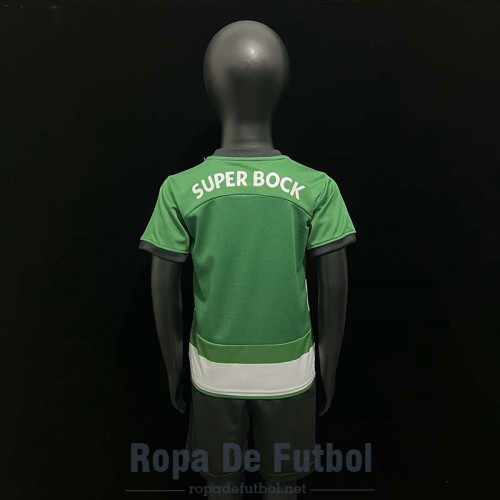 Camiseta Sporting Lisbon Ninos Primera Equipacion 2023/2024