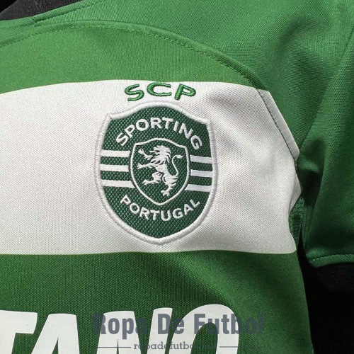 Camiseta Sporting Lisbon Ninos Primera Equipacion 2023/2024