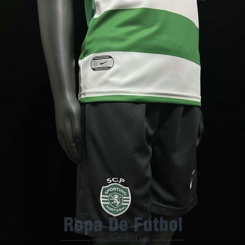 Camiseta Sporting Lisbon Ninos Primera Equipacion 2023/2024