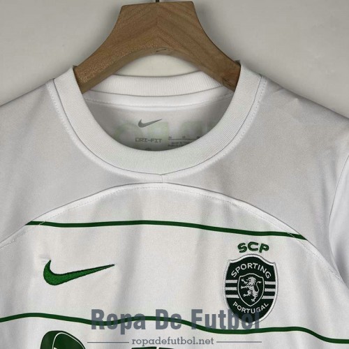 Camiseta Sporting Lisbon Ninos Segunda Equipacion 2023/2024