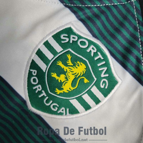 Camiseta Sporting Lisbon Retro Primera Equipación 2001 2003