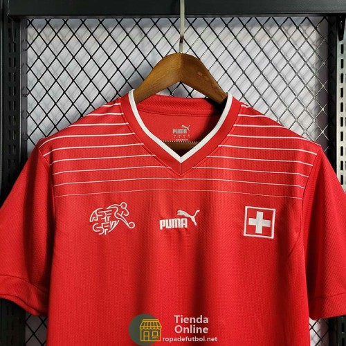 Camiseta Suiza Primera Equipación 2022/2023