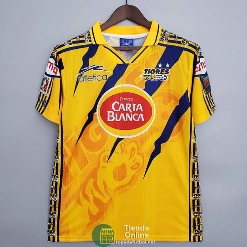 Camiseta Tigres UANL Retro Primera Equipación 1997/1998