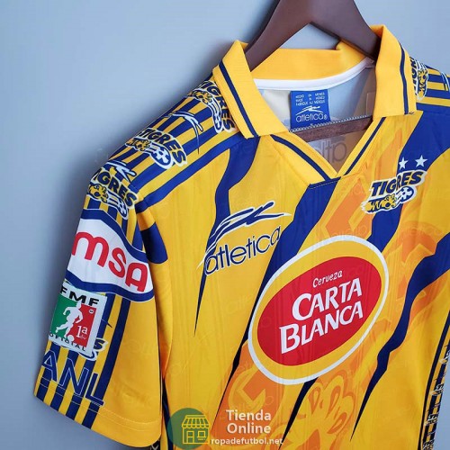 Camiseta Tigres UANL Retro Primera Equipación 1997/1998