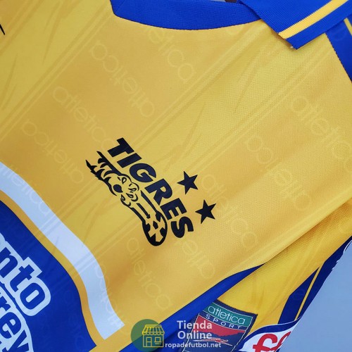 Camiseta Tigres UANL Retro Primera Equipación 1999/2000