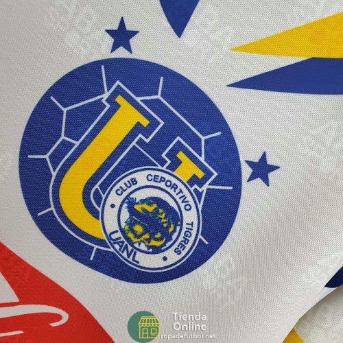 Camiseta Tigres UANL Retro Segunda Equipación 1996/1997