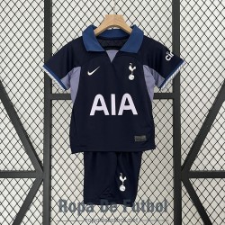 Camiseta Tottenham Hotspur Ninos Segunda Equipación 2023/2024