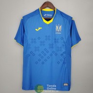 Camiseta Ucrania Segunda Equipación 2021/2022