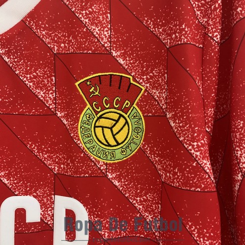 Camiseta Union Sovietica Retro Primera Equipación 1987/1988