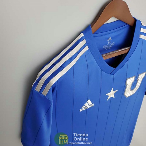 Camiseta Universidad De Chile Commemorative Edition Azul 2021/2022