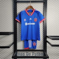 Camiseta Universidad De Chile Niños Primera Equipación 2023/2024