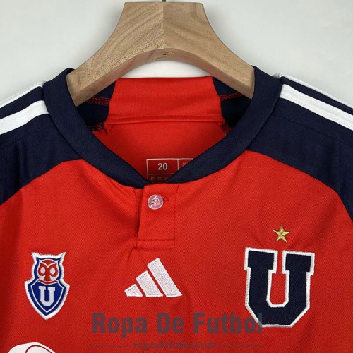 Camiseta Universidad De Chile Niños Segunda Equipación 2023/2024