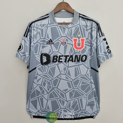 Camiseta Universidad De Chile Portero Gris 2022/2023