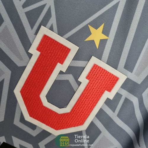 Camiseta Universidad De Chile Portero Gris 2022/2023