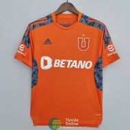 Camiseta Universidad De Chile Training Naranja I 2022/2023