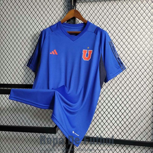 Camiseta Universidad De Chile Training Suit Azul I 2023/2024