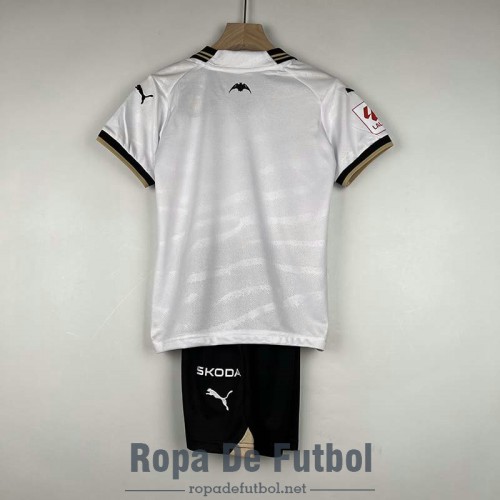 Camiseta Valencia Ninos Primera Equipacion 2023/2024