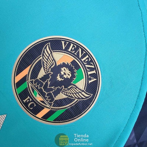 Camiseta Venezia Football Club Portero Azul 2021/2022