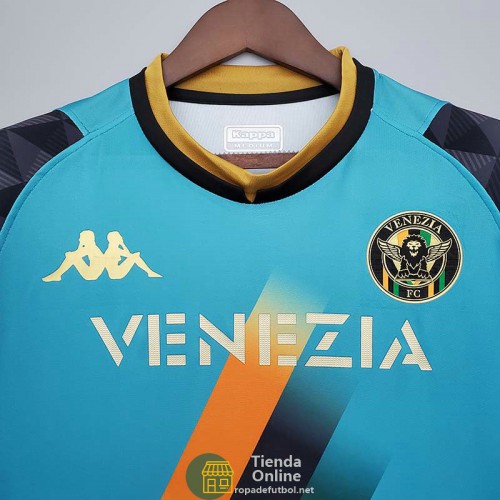 Camiseta Venezia Football Club Portero Azul 2021/2022