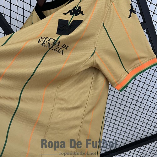 Camiseta Venezia Football Club Portero Yellow 2023/2024