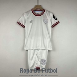 Camiseta West Ham United Ninos Segunda Equipacion 2023/2024