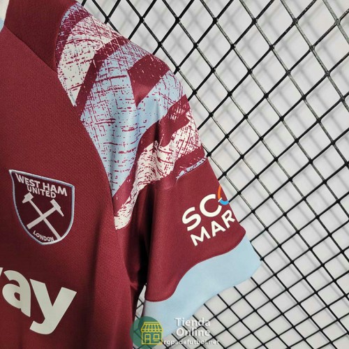 Camiseta West Ham United Primera Equipación 2022/2023