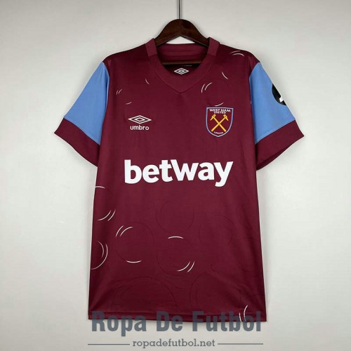 Camiseta West Ham United Primera Equipacion 2023/2024