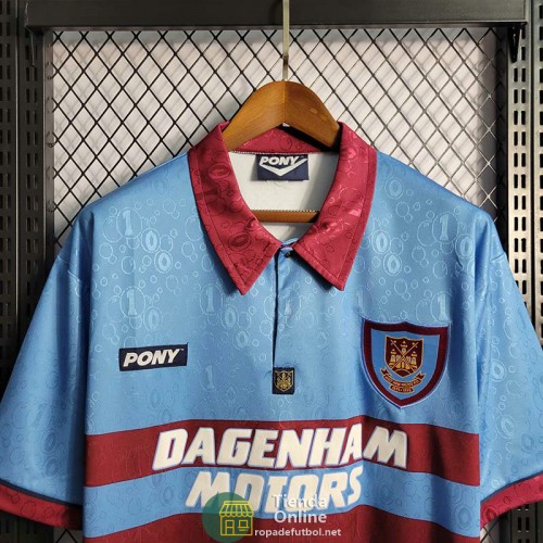 Camiseta West Ham United Retro Segunda Equipación 1995/1997