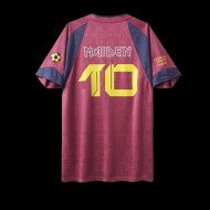 Camiseta West Ham United x Iron Maiden Retro Red 2010/2011