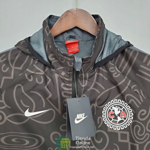 Club America Chaqueta Rompevientos Brown 2021/2022