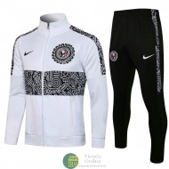 Club America Chaqueta Blanco+ Pantalon Negro 2021/2022