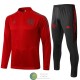 Flamengo Chaqueta Rojo + Pantalon Negro 2021/2022