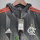 Flamengo Chaqueta Rompevientos Negro Pattern 2021/2022