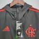 Flamengo Chaqueta Rompevientos Negro Rojo 2021/2022