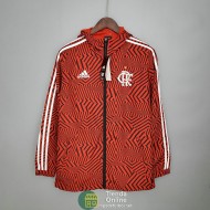 Flamengo Chaqueta Rompevientos Rojo Negro Blanco 2021/2022