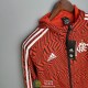 Flamengo Chaqueta Rompevientos Rojo Negro Blanco 2021/2022