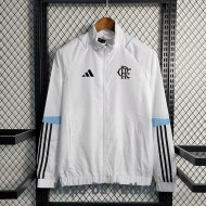 Flamengo Chaqueta Rompevientos Blanco II 2023/2024