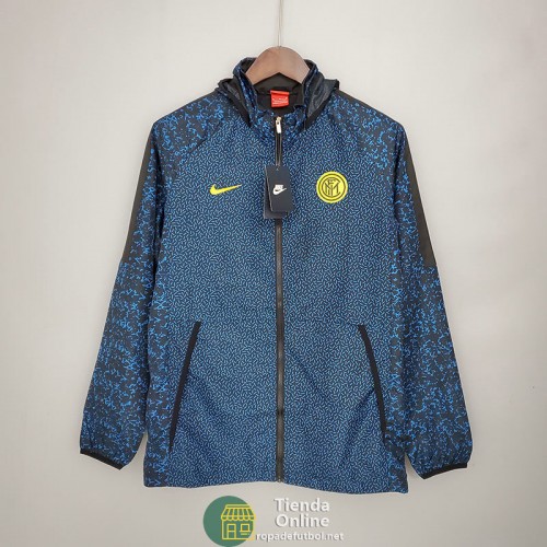 Inter Milan Chaqueta Rompevientos Azul Camouflage 2021/2022