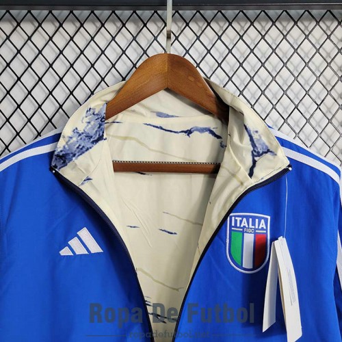 Italia Chaqueta Rompevientos Azul I 2023/2024