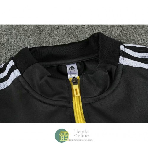 Juventus Chaqueta Gris + Pantalon Negro 2021/2022