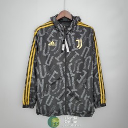 Juventus Chaqueta Rompevientos Negro Phnom Penh 2021/2022