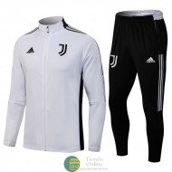 Juventus Chaqueta Blanco II + Pantalon Negro 2021/2022