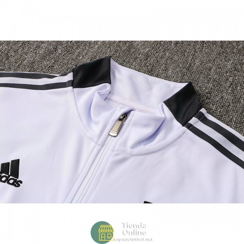 Juventus Chaqueta Blanco II + Pantalon Negro 2021/2022