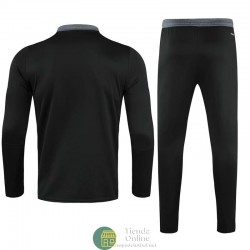 Juventus Sudadera De Entrenamiento Negro + Pantalon Negro 2021/2022