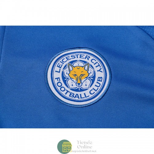 Leicester City Sudadera De Entrenamiento Azul + Pantalon Armada 2021/2022