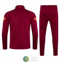 Liverpool Chaqueta Rojo + Pantalon Rojo 2021/2022